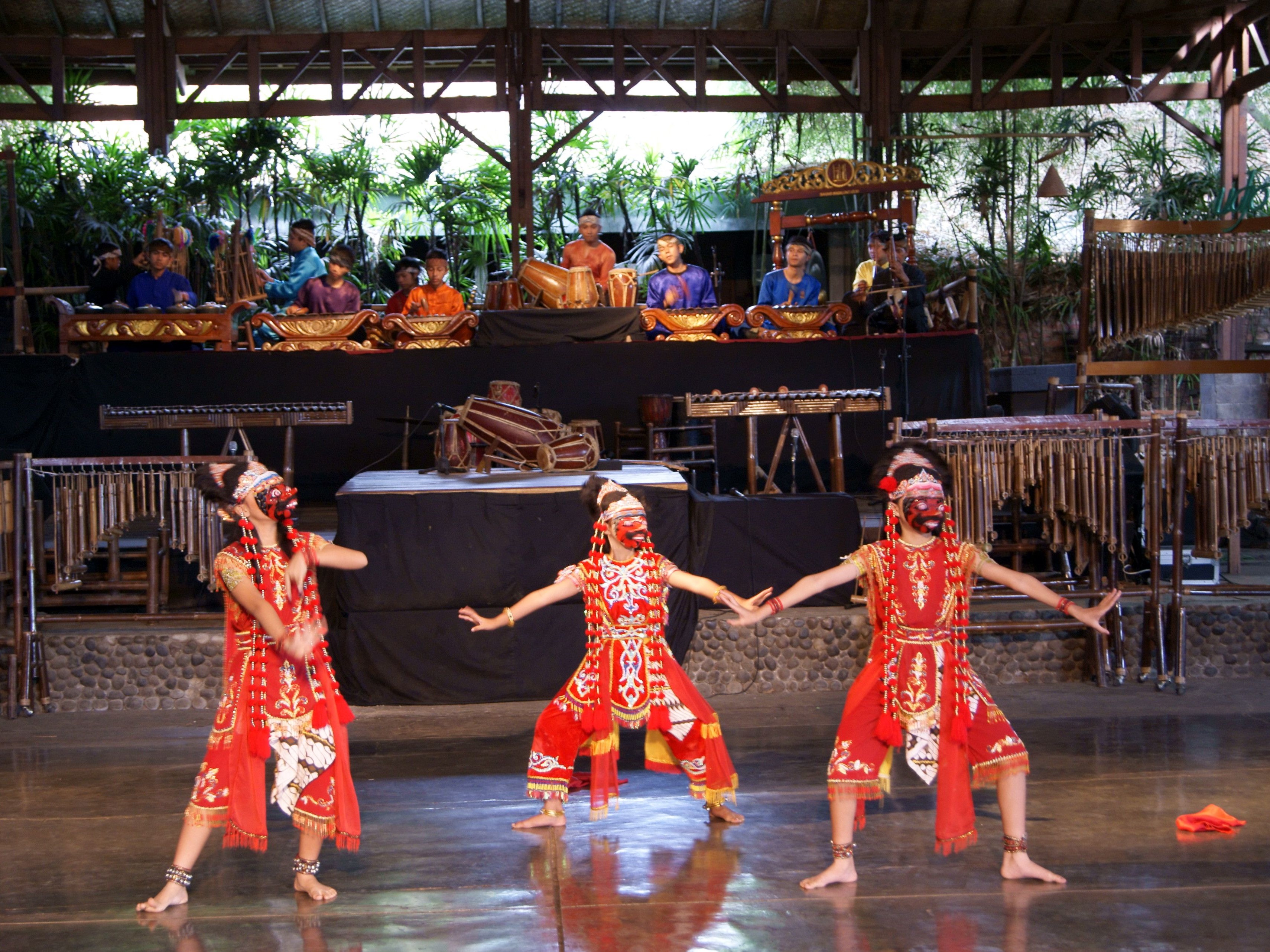 Saung Angklung Udjo in Bandung, Indonesia