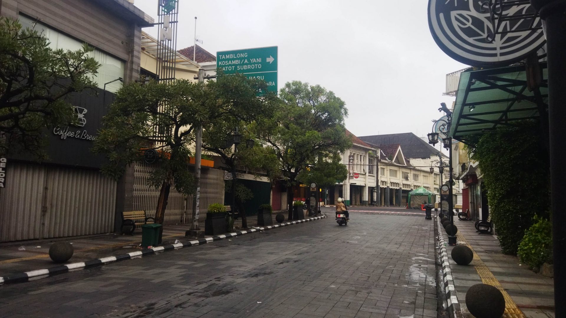 Historic Braga Street in Bandung