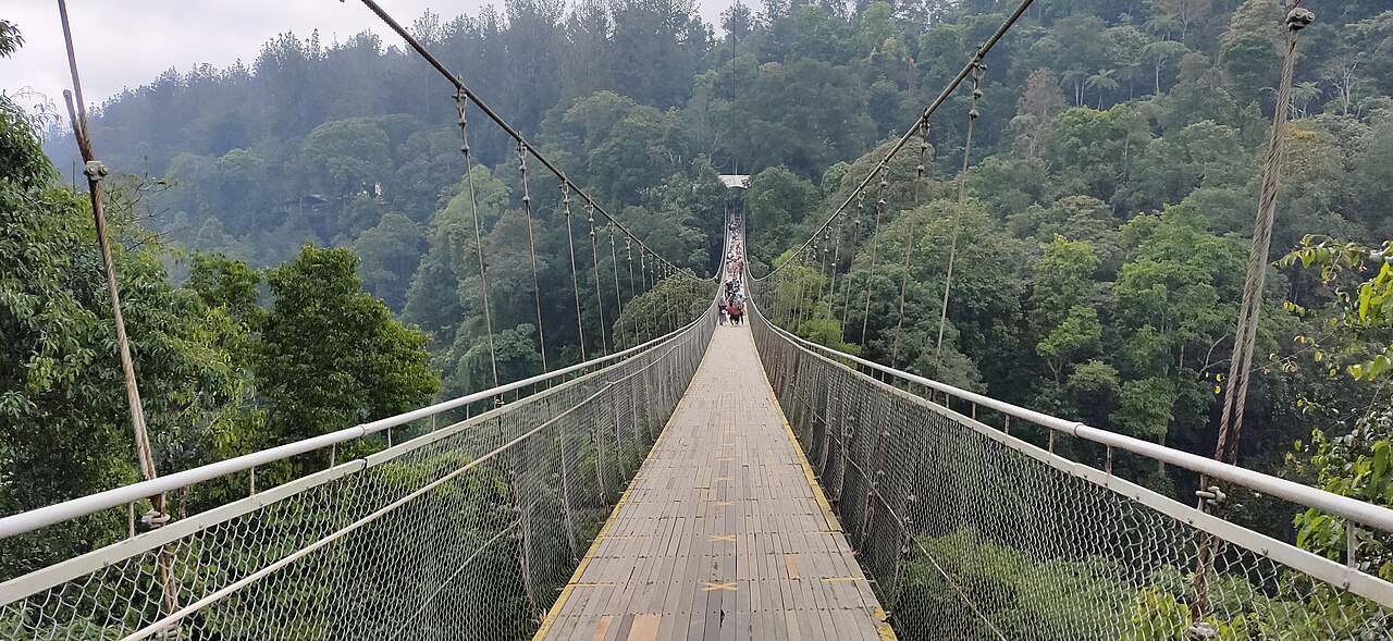 Situ Gunung Suspension Bridge — Kadudampit, Sukabumi